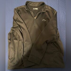 Callaway Dark Gray Quarter-Zip Pullover